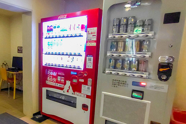 自動販売機コーナー
