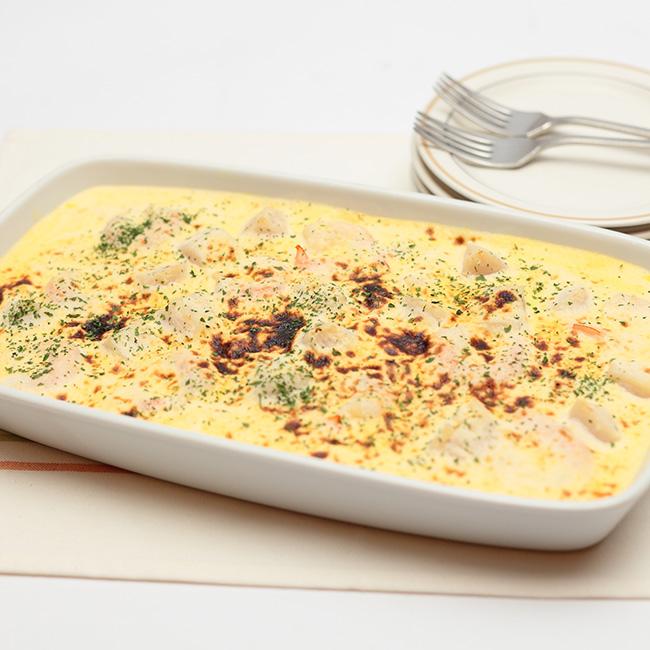 シーフードたっぷりドリア